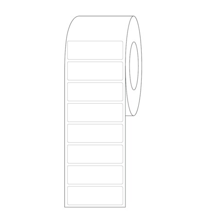 Nevs Label, Blood Bank Direct Thermal 1" x 3" ADPW-0002